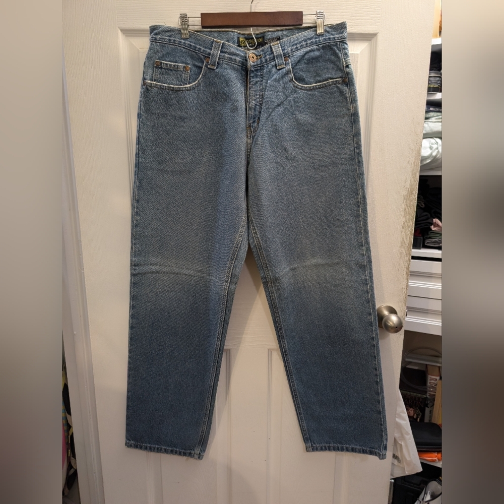 Anchor Blue Straight Leg Jeans Size 34x32